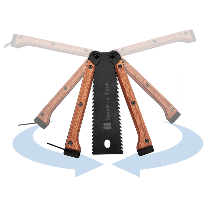 ポータブル両面折ノコ QH-79